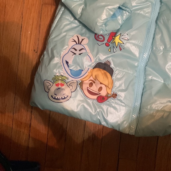 Disney frozen puffer jacket size 4 - Picture 5 of 7